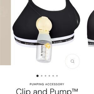 Bravado 3 pack pumping bra attachment  - clip and pump